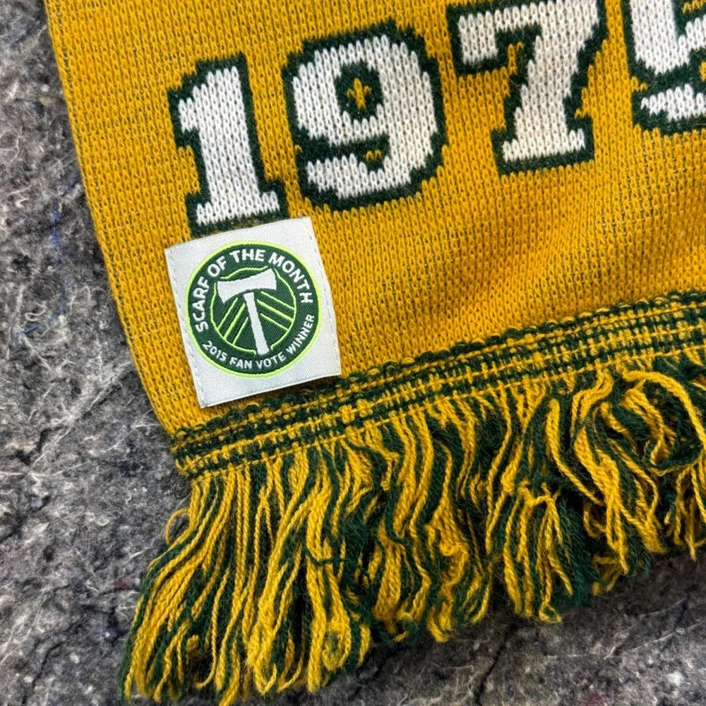 Portland Timbers Ruffneck Scarf 5/40 Anniversary 1975-2015 Fan Vote Winner MLS